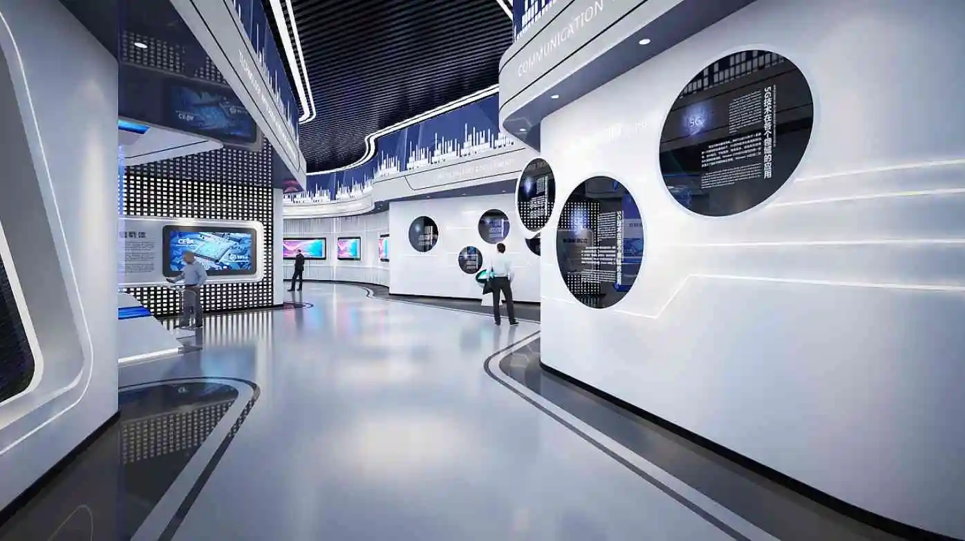 展廳設(shè)計(jì) ，展廳 ，鑫時(shí)空