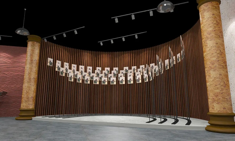 展廳設(shè)計 ，展廳 ，鑫時空