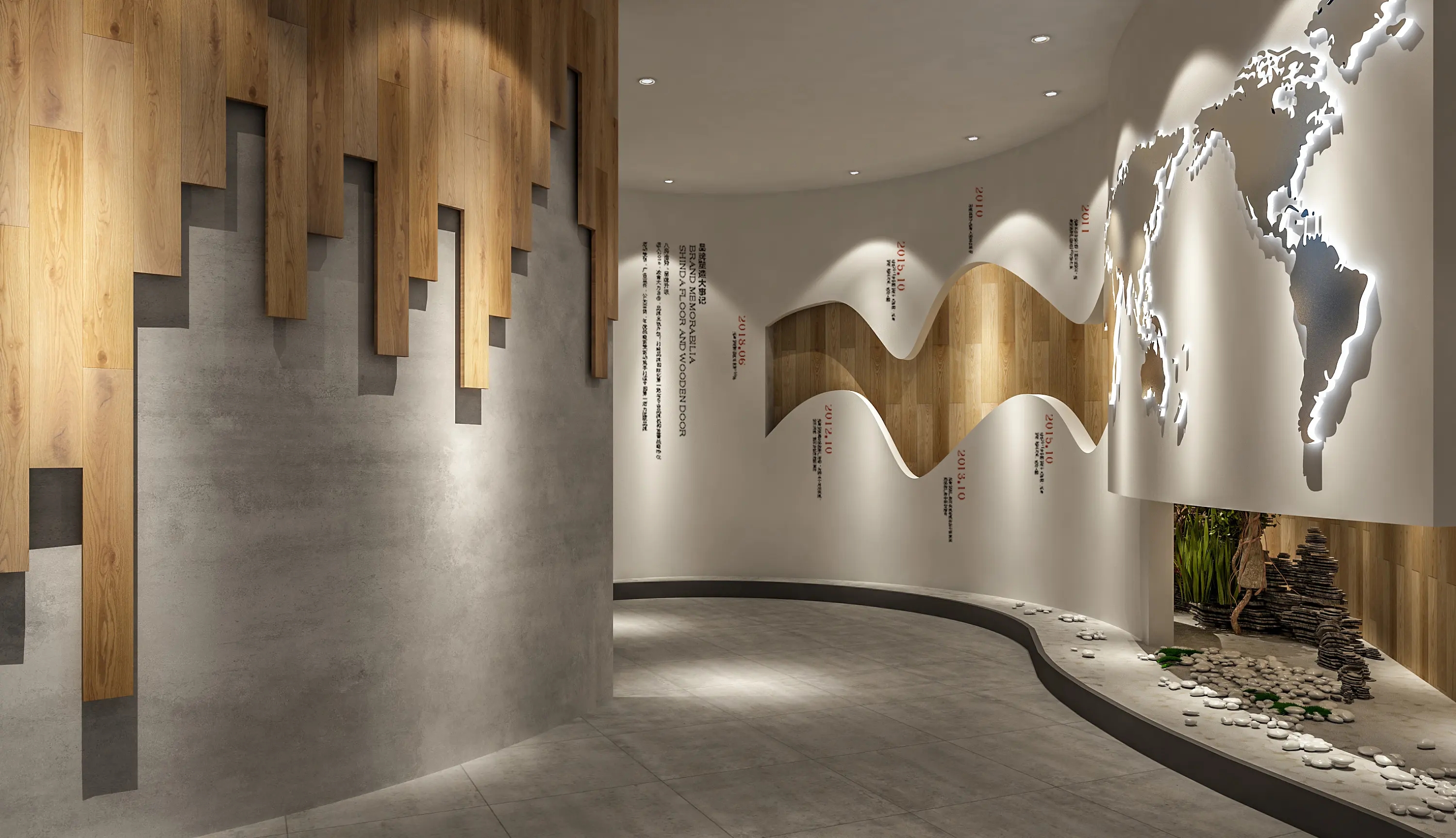 展廳設(shè)計(jì) ，展廳 ，鑫時(shí)空